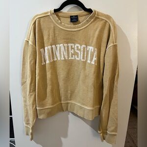 Minnesota Yellow Corded Crew